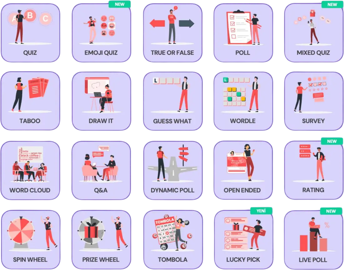 games and events