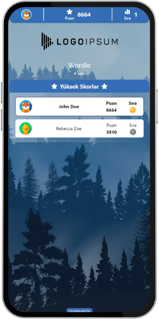 yüksek skorlar